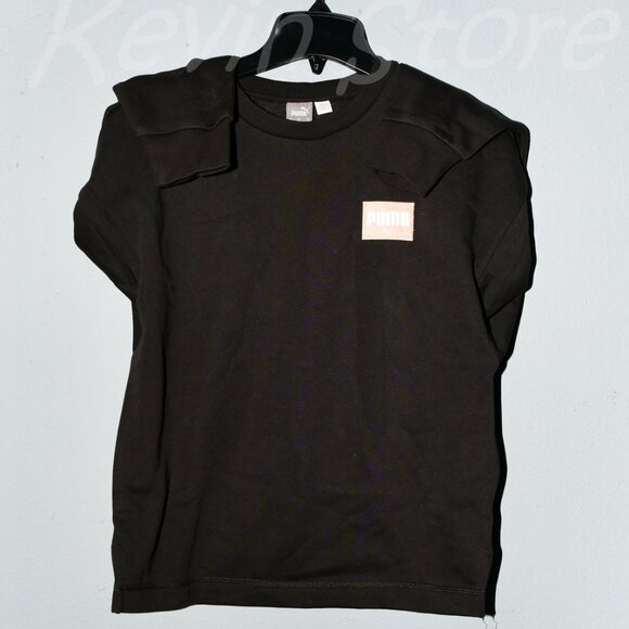 PUMA Women's Fleece Crewneck Sweatshirt - Picture 3 of 9